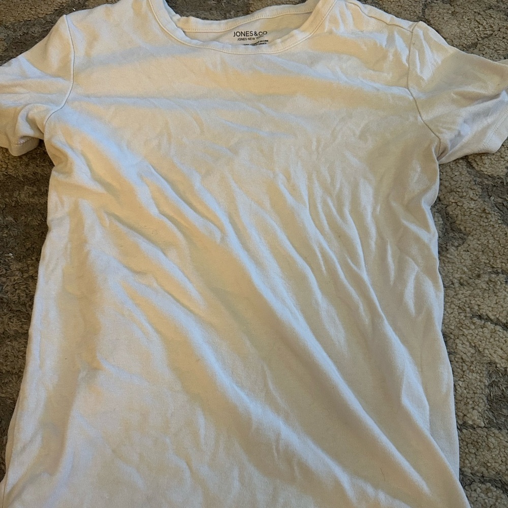 Jones New York White T-Shirt